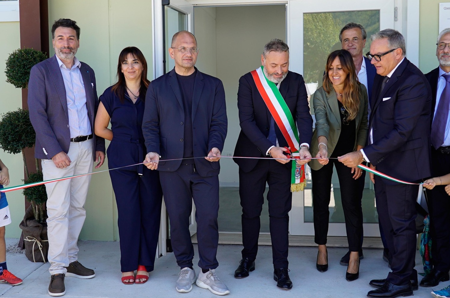 Inaugurazione nuovo centro polifunzionale ad Acquasanta Terme
